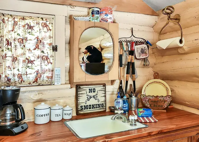 Simple And Historic Fishing Log For A Rustic Retreat To Northern Arizona Holiday home Parks