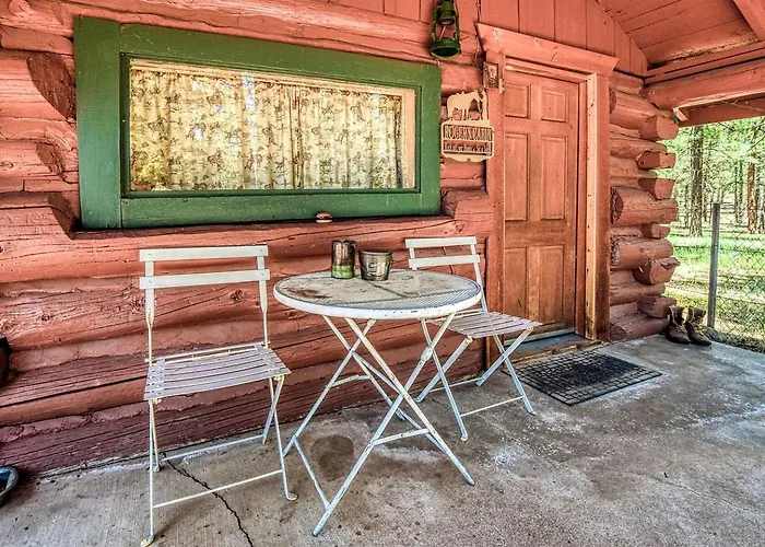 Holiday home Simple And Historic Fishing Log For A Rustic Retreat To Northern Arizona