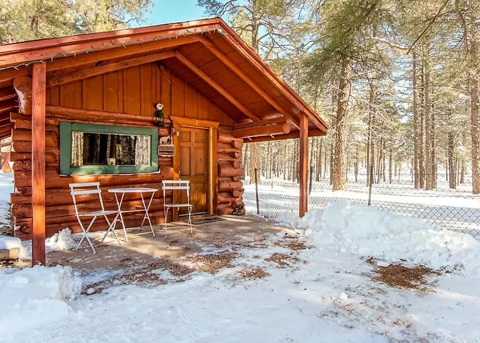 Simple And Historic Fishing Log For A Rustic Retreat To Northern Arizona *